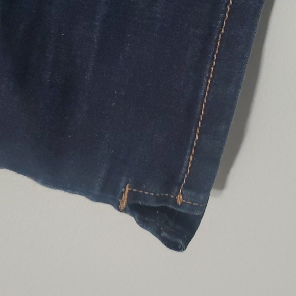 RUE 21 Blue Denim Shorts Womens Size 3 / 4 Juniors Summer Fun 2% Spandex - Picture 6 of 12